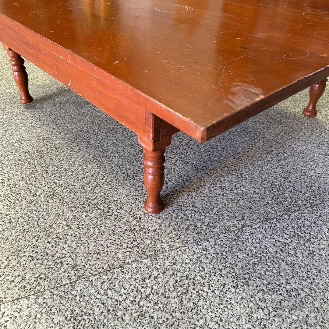 ちゃぶ台 ろくろ脚 折りたたみ テーブル b