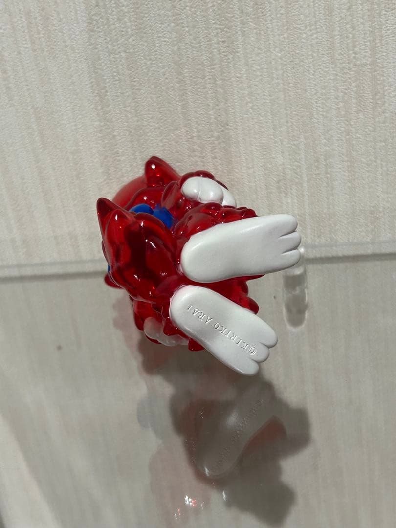 おおかみくん　ゲームカラーレッド　ソフビ　あらいきりこ　ヘッダー有ります