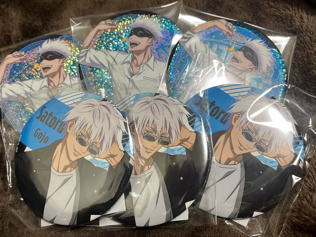 呪術廻戦 五条 悟 缶バッジ