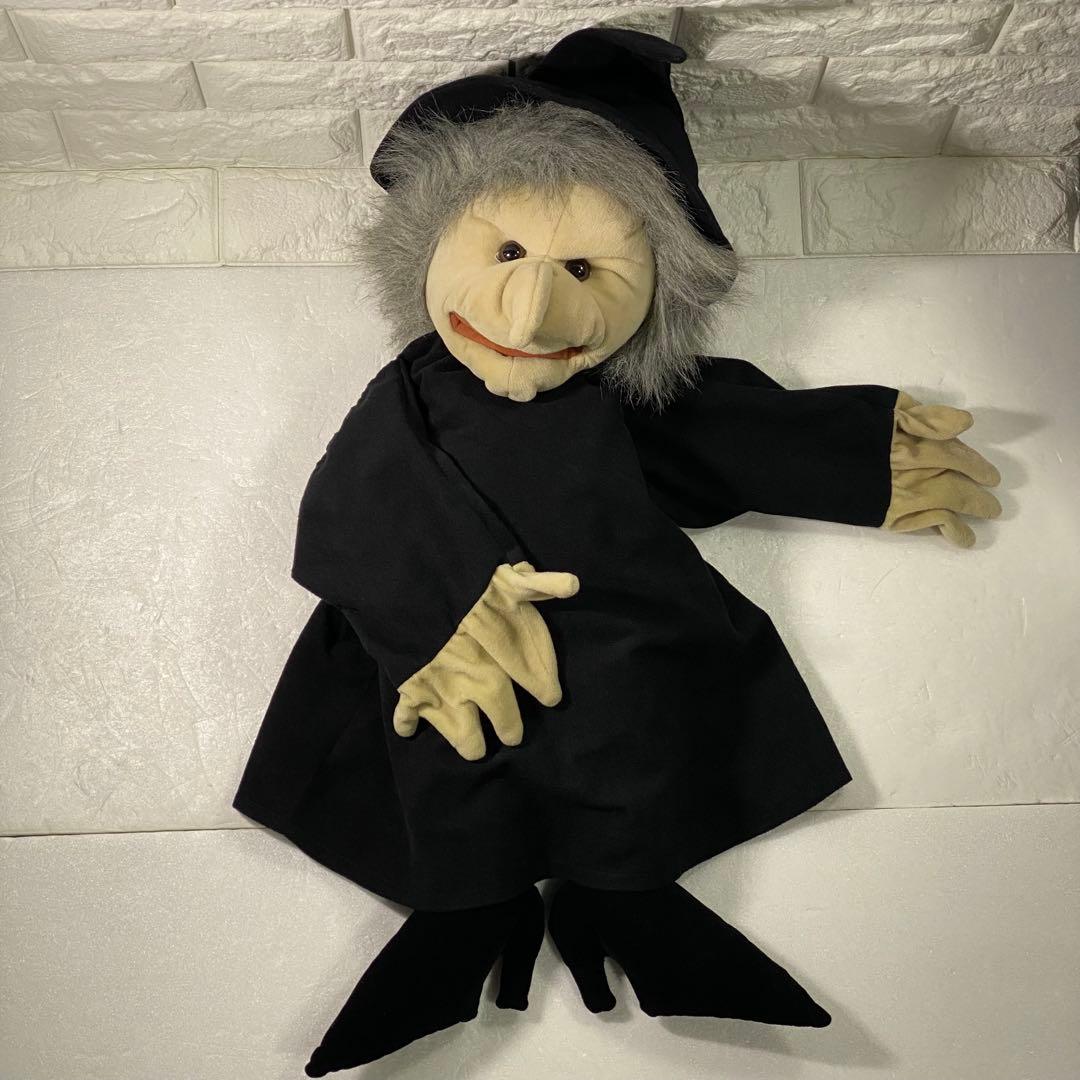 〈フォークマニス社〉魔女 ウィッチ ハンドパペット［60㎝］