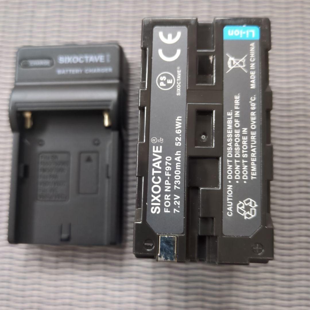 FEELWORLD F6 Plus 4Kモニター 互換バッテリー付き