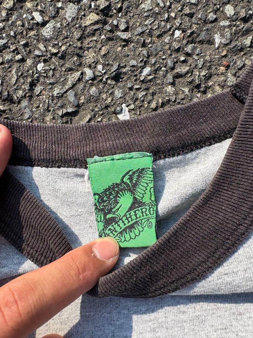 90s 希少　SKATE ANTIHERO イーグル　ラグランt