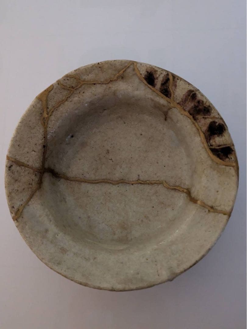 秦秀雄 旧蔵 志野平盃 桃山時代