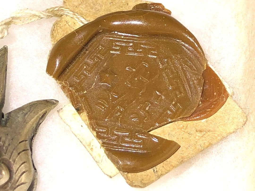 【 光緒年間吊銀 】　水滸伝燕青　清朝文物古玩