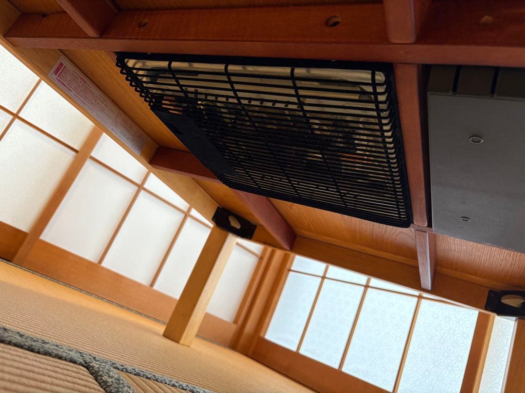 ホワイトオーク無垢材使用天板付きこたつ