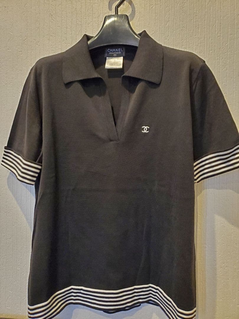 ☆okachan ☆ブラック ポロシャツ 42