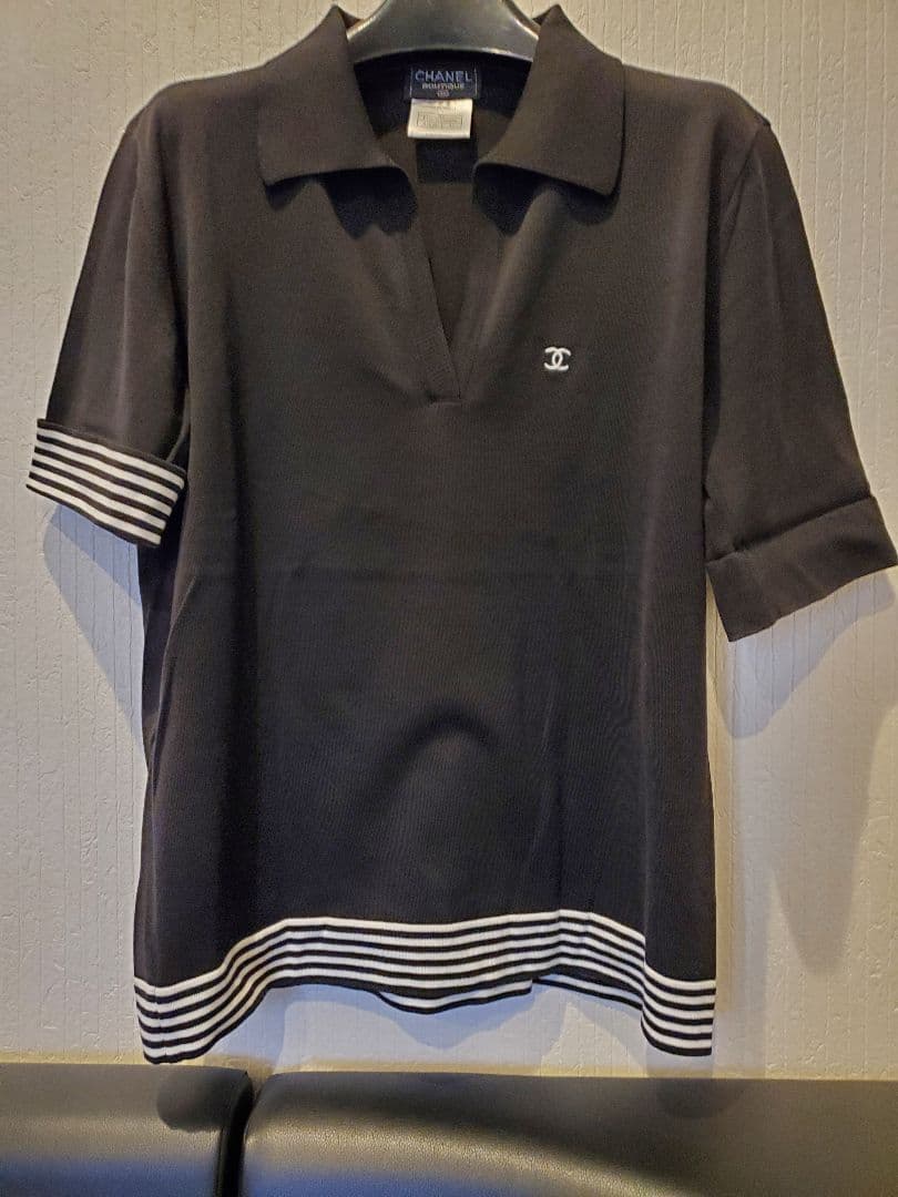 ☆okachan ☆ブラック ポロシャツ 42