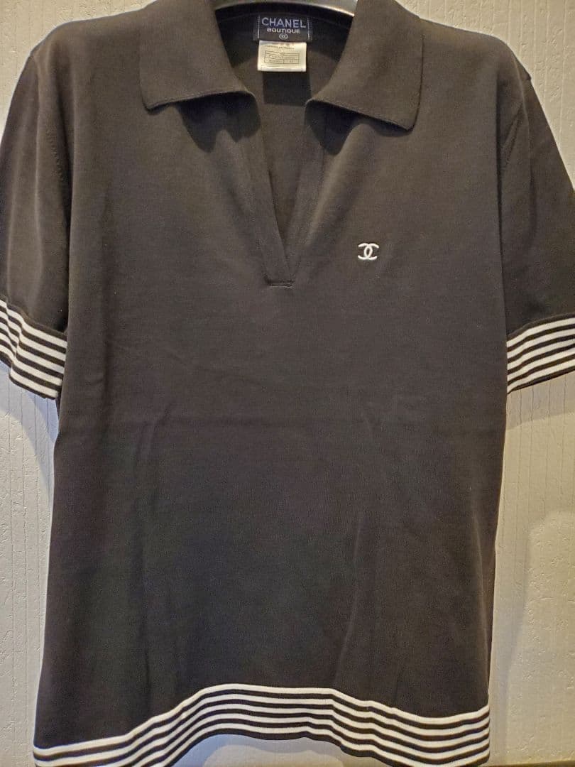 ☆okachan ☆ブラック ポロシャツ 42