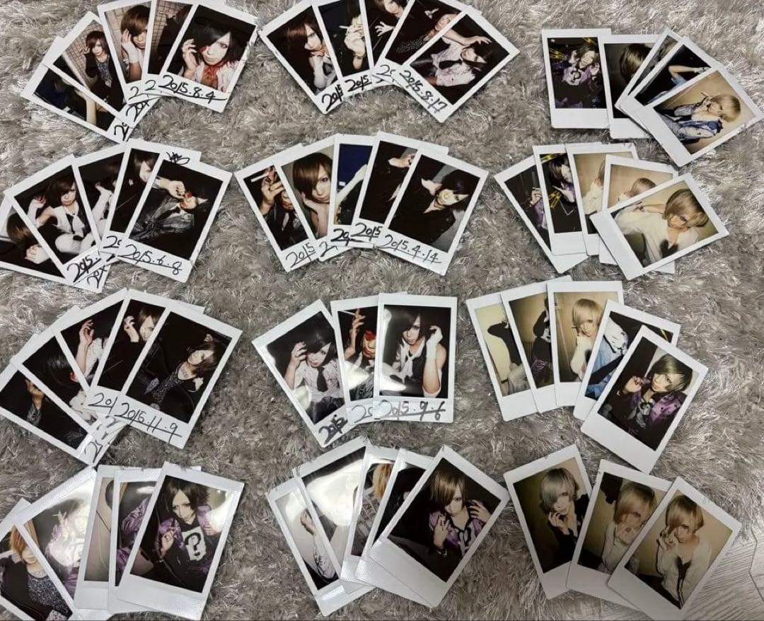 ザアザア 零夜 チェキ56枚（直筆28枚）