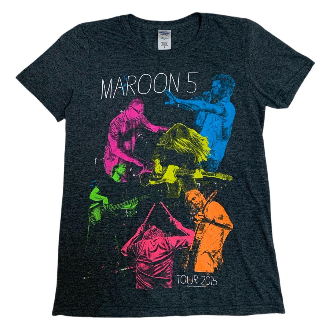 MAROON5 マルーンファイブ 2015 WORLD TOUR T-Shirt