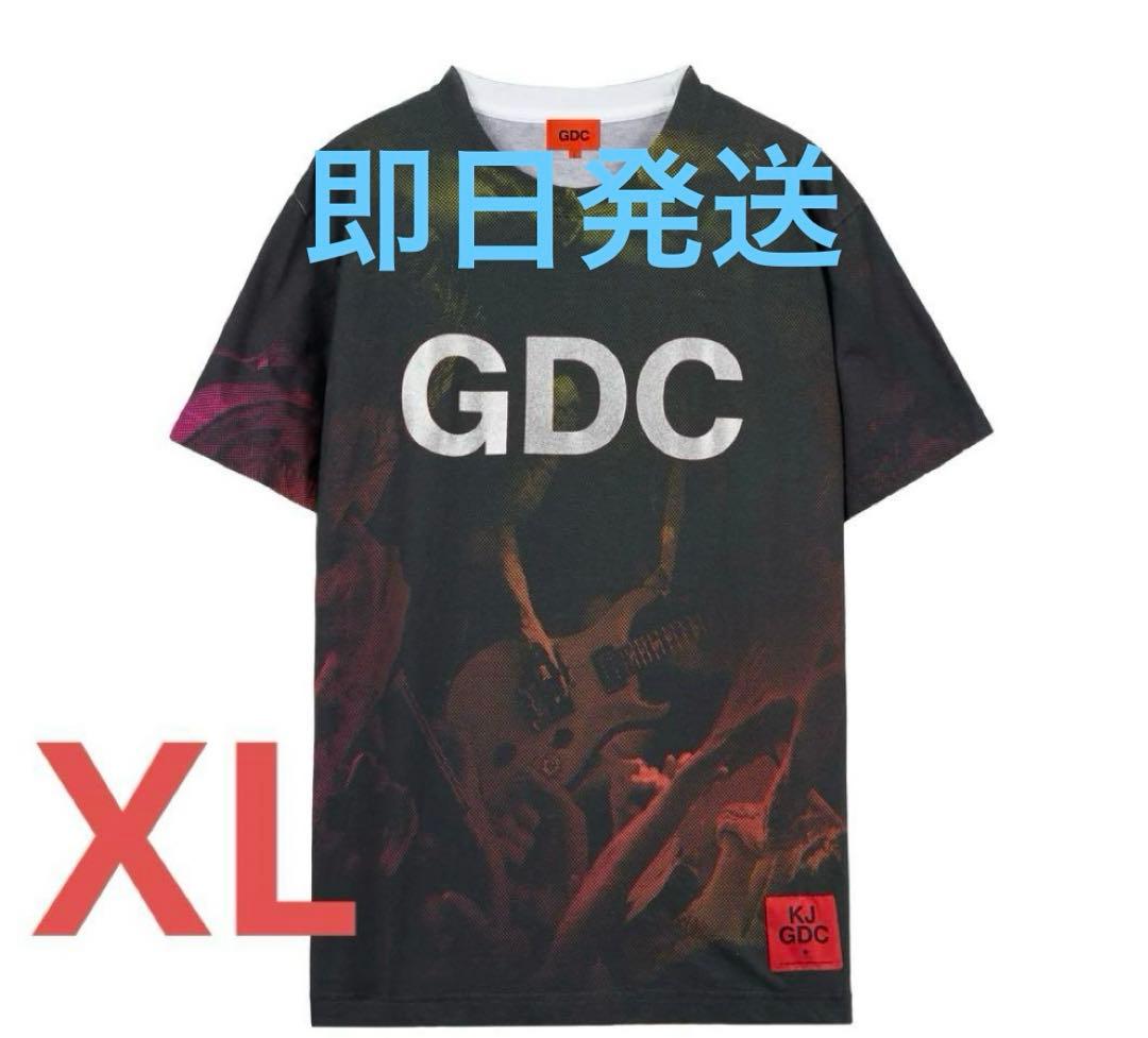 ミュージシャン XL KJ GDC Collab All-Over Pattern T