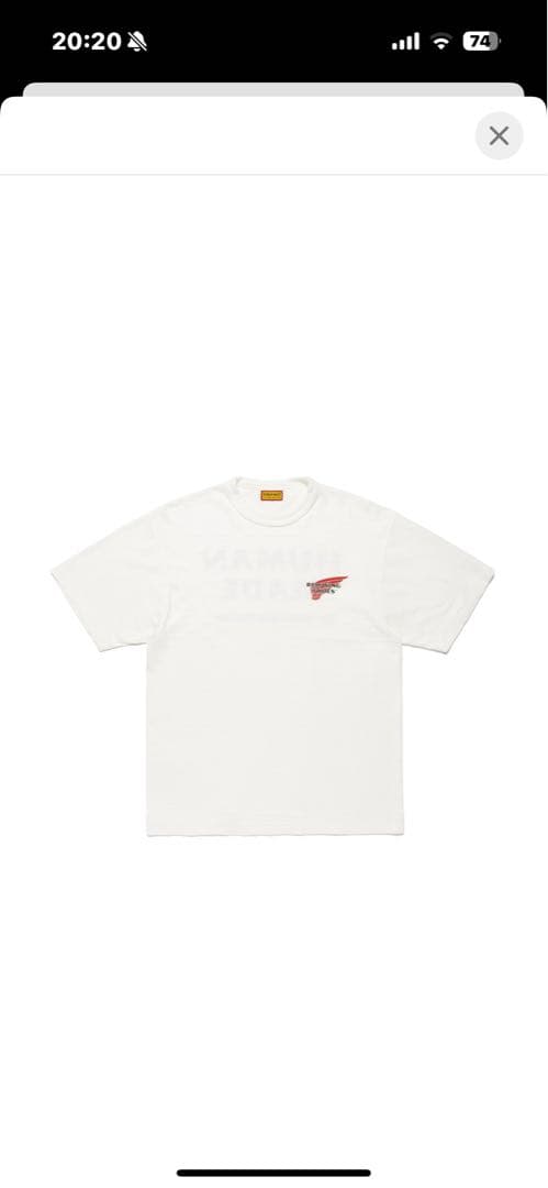 HUMAN MADE x RED WING GRAPHIC T-SHIRT 白