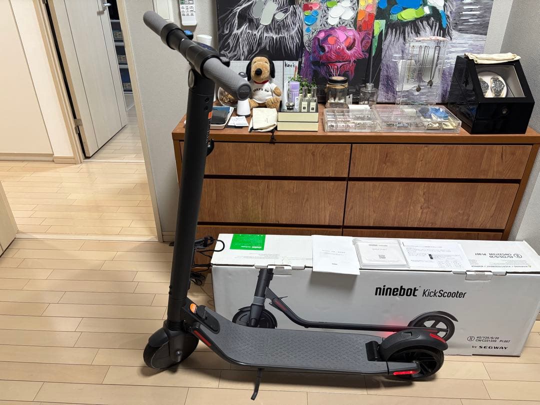 【美品】セグウェイninebot KickScooter ブラック