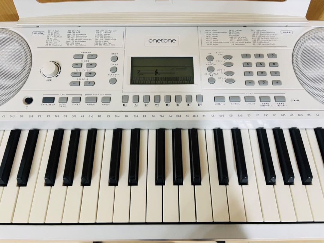 ONETONE ワントーン 電子キーボード 61鍵盤 OTK-61