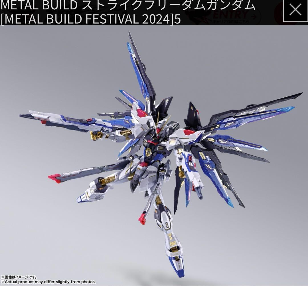 メタルビルド　ストライクフリーダムガンダムFESTIVAL 2024