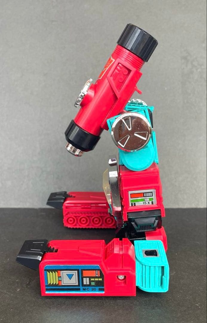 トランスフォーマー　サイバトロン　科学者　パーセプター　1984年　旧タカラ