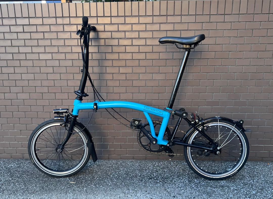 Brompton ブロンプトン M2L ブラックエディション ラグーンブルー