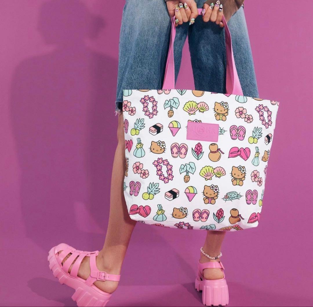 ハワイ限定Aloha Collection ハローキティ トートバッグ