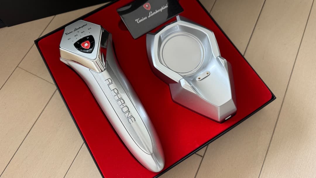 【未使用・新品】ランボルギーニ 美顔器 ALPHA・ONE リズム