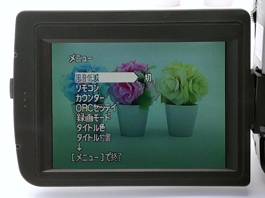 8mmテープのダビングに！ SONY ビデオカメラ CCD-TRV92 04