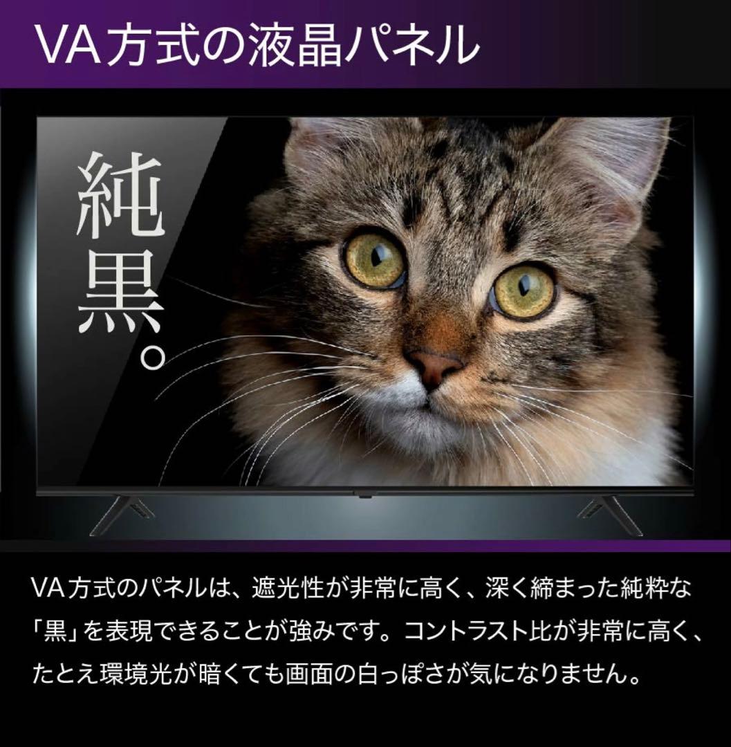 新品地デジGoogle TV 50インチ 本体