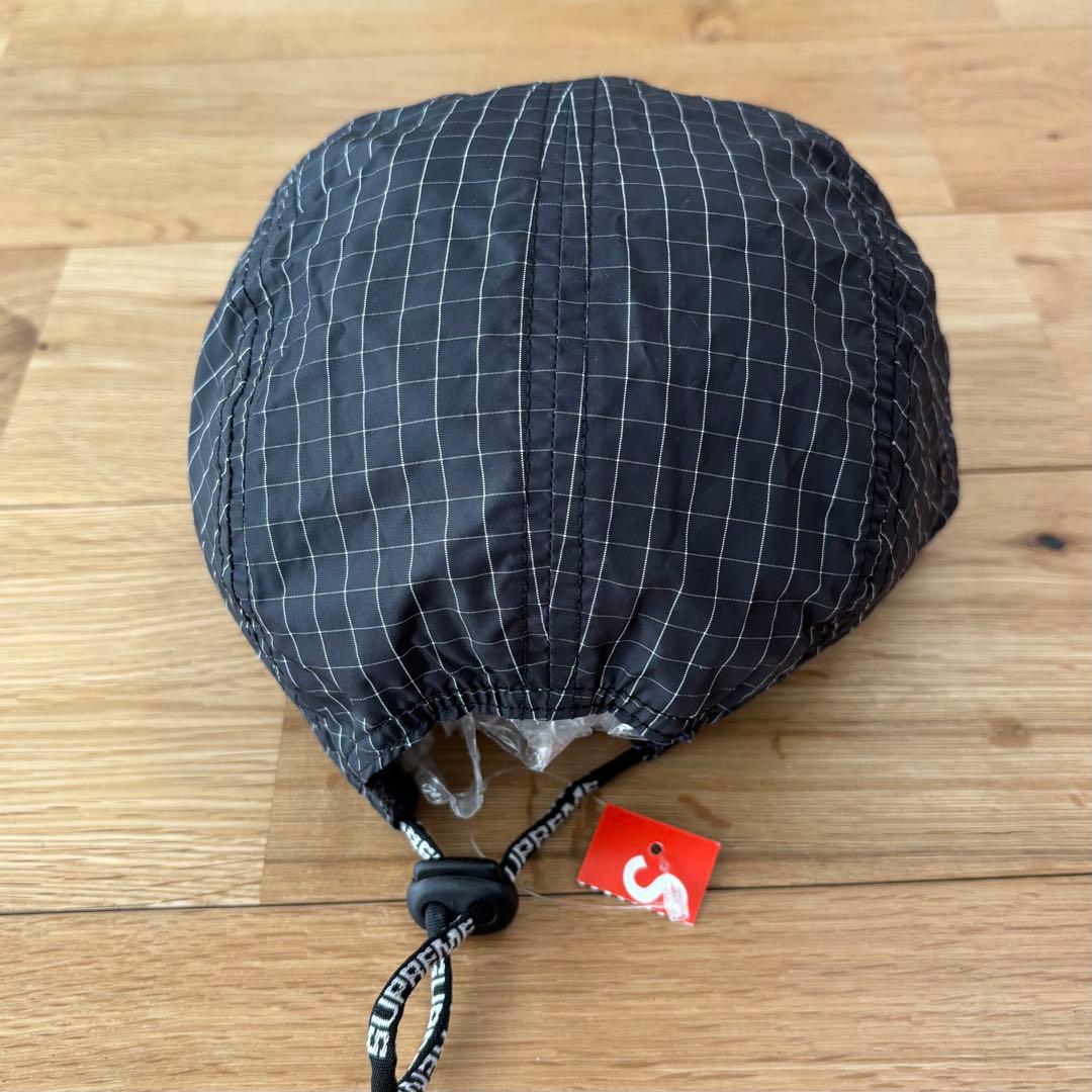 【タグ付】Supreme Contrast Ripstop Camp Cap 黒