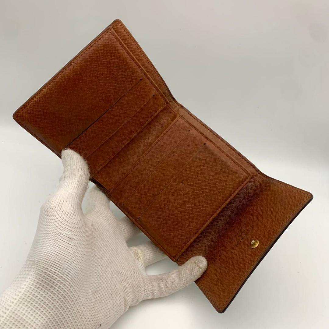 鑑定済み ルイヴィトン ポルトモネ カルトクレディ エリーズ ミニ 小型 財布