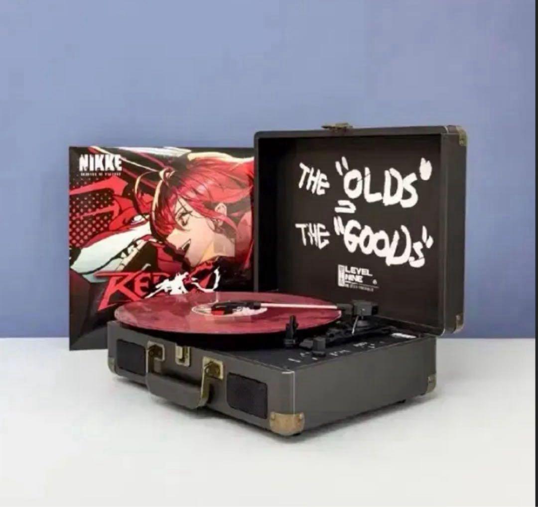 【★韓国限定】レッドフード LPプレイヤーセット ターンテーブル 勝利の女神ニケ