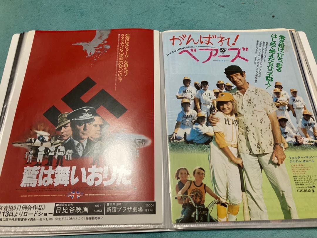 映画　チラシ　昭和　洋画など　80枚　まとめ売り　フォルダー入り③