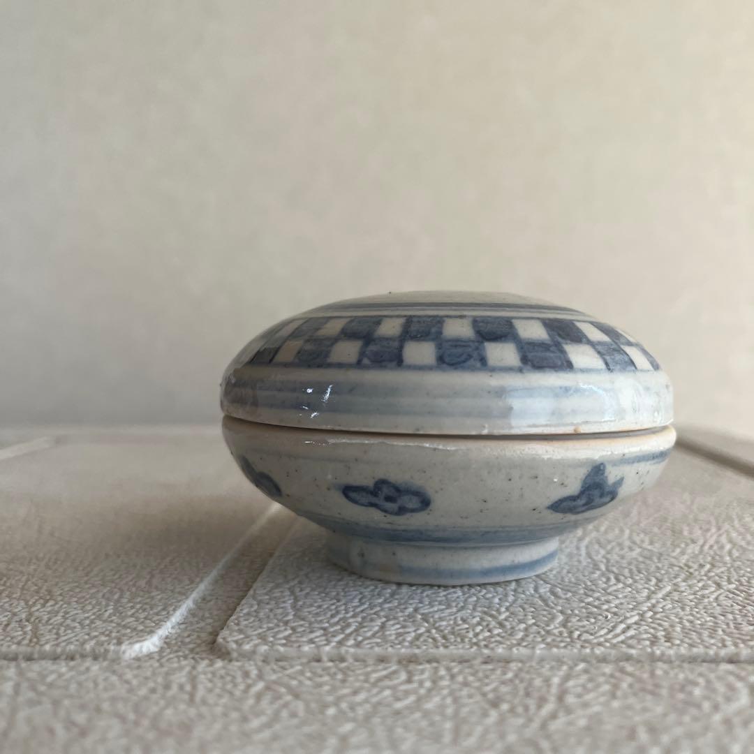 中国　骨董　蓋もの
