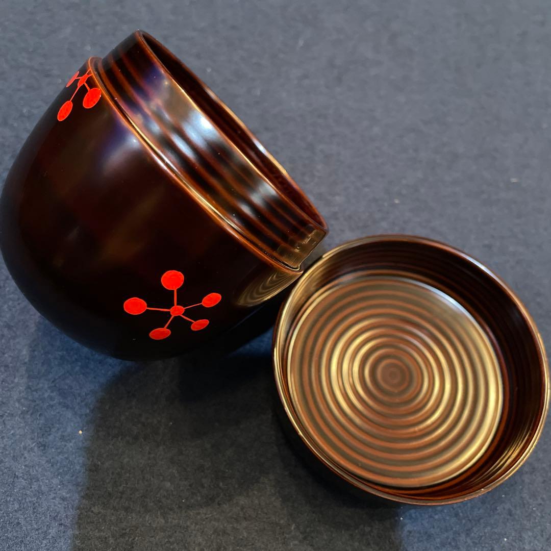 Tino　‼️ 【中村 宗悦】(造り)「三千家好写」『利休梅 大棗』