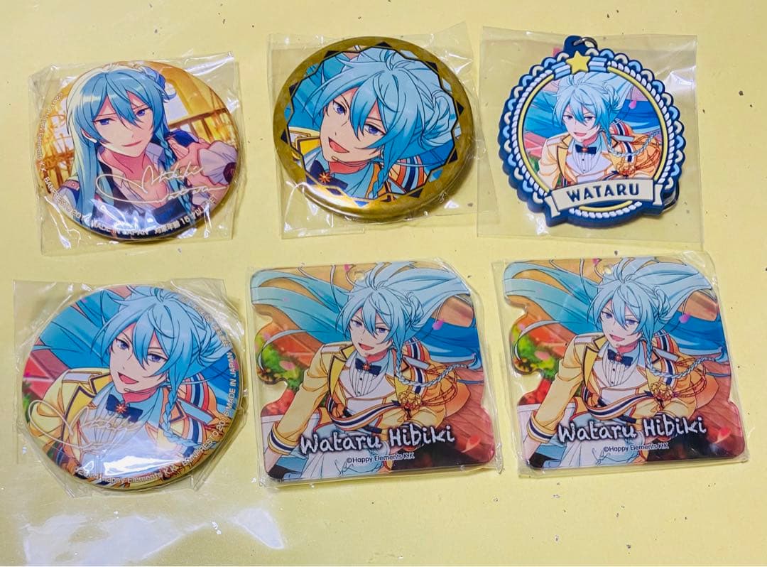 あんスタ　日々樹渉　一番カフェ　とるパカ　キャラバッジ　バラエティ缶バッジ