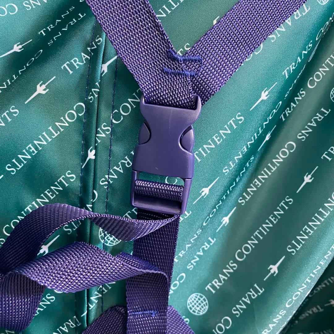 【美品】TRANSCONTINENTS 4輪　キャリーケース　M 75L