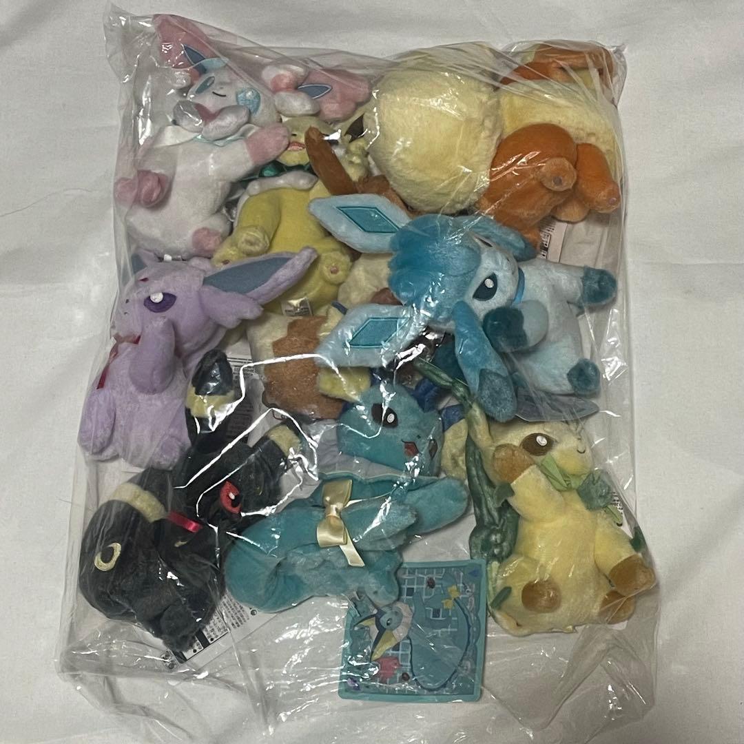 ポケモン　イーブイコレクション　ぬいぐるみ　全種セット　ウォールポケット