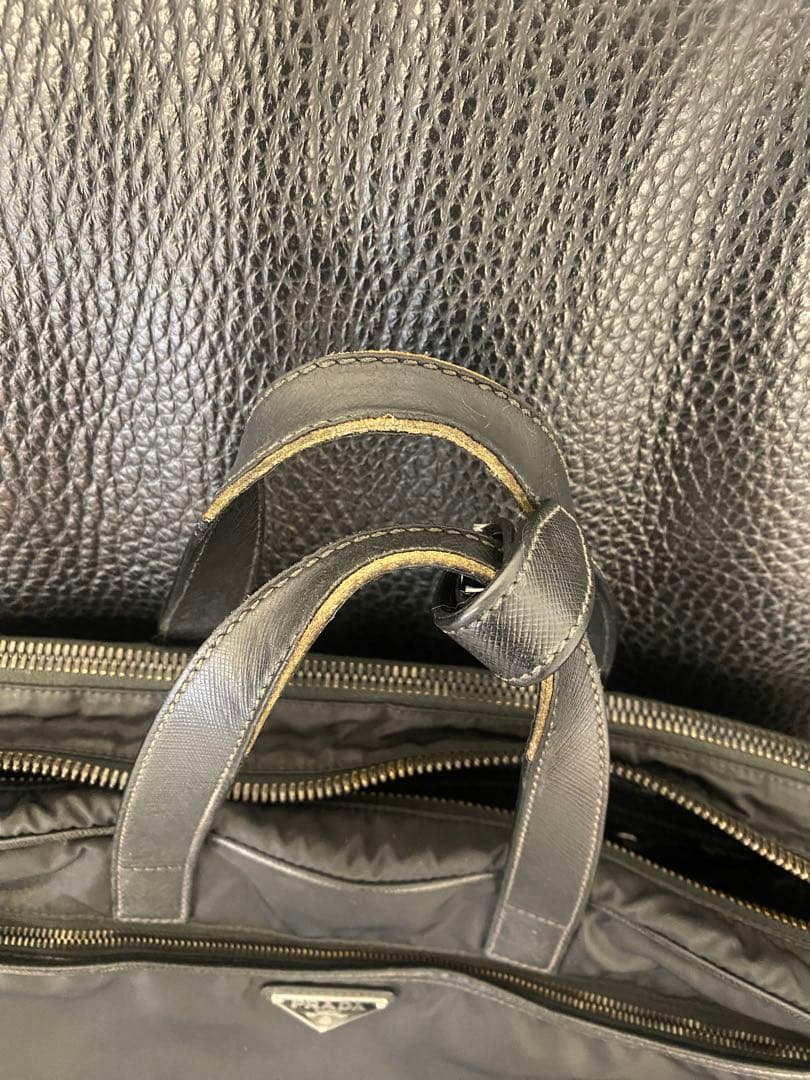 PRADA ビジネスバッグ ブラック