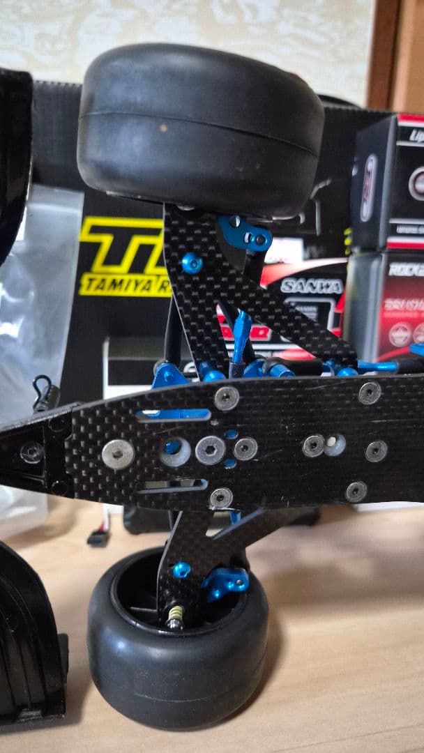 最終値下　再出品　タミヤ TRF104 オプション多数　M17セット