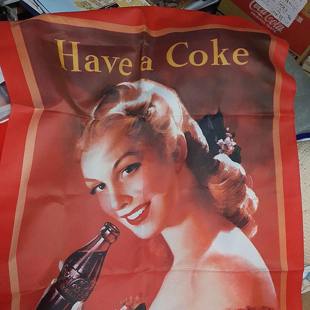 コカ・コーラ販促垂れ幕