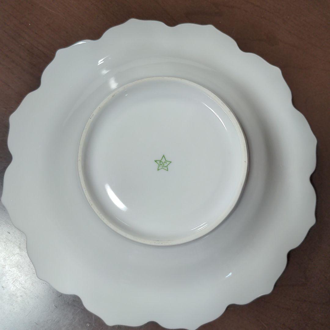 レア！　美品！　オールドノリタケ皿　花型