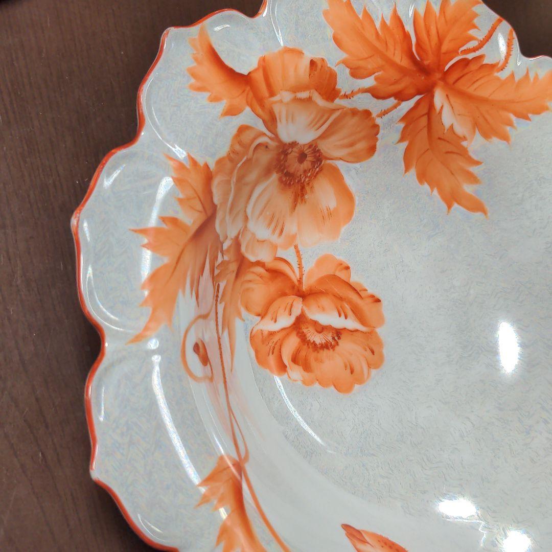 レア！　美品！　オールドノリタケ皿　花型