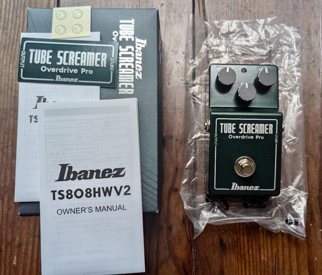 送料込 Ibanez TS808HWV2 オーバードライブ