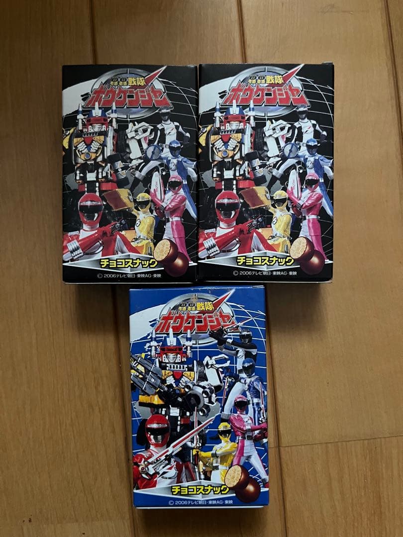 森永チョコスナック　轟轟戦隊ボウケンジャー　合体ダイボウケン　全6種
