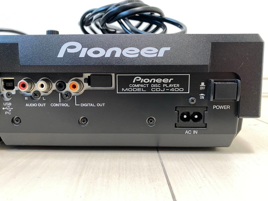 PioneerCDJ-400 (2台)& BehringerDJX700 セット