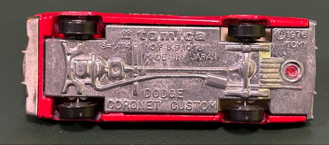 トミカ ダッジ コロネットカスタム ファイヤーチーフカー