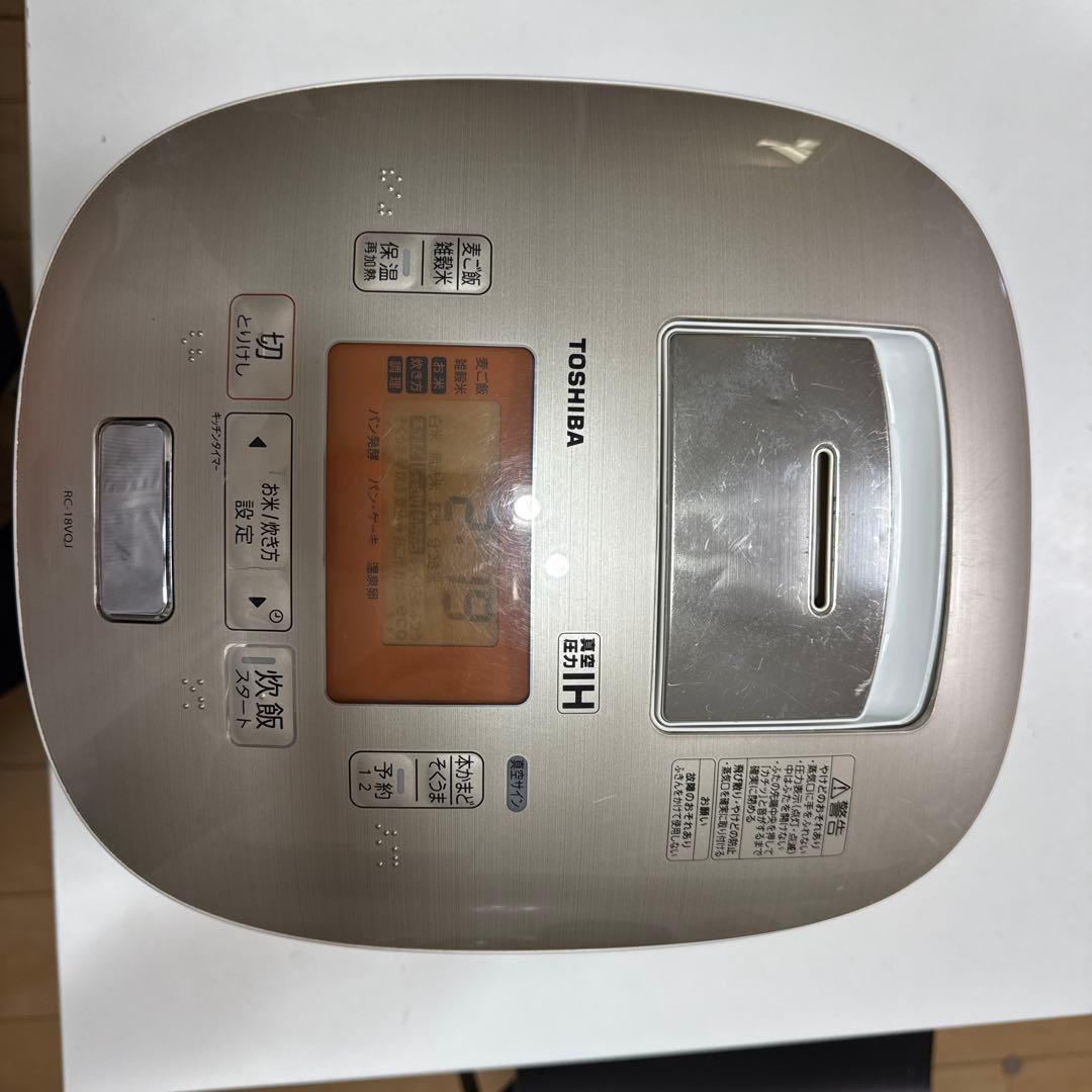 TOSHIBA IH炊飯器 RC-18VQJ 5.2L