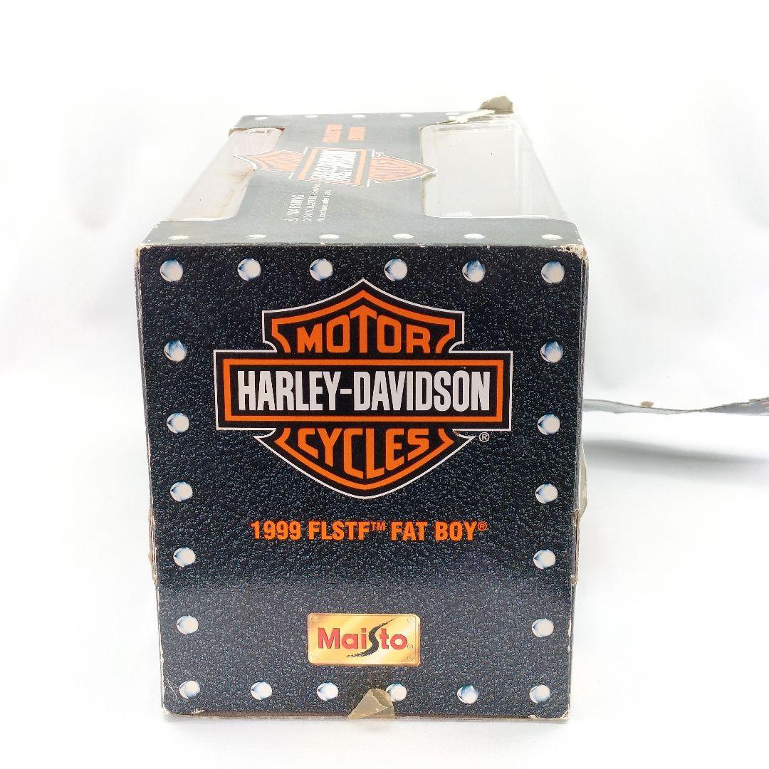 マイスト ハーレーダビッドソン ファットボーイ 黒 1999年 1/10モデル