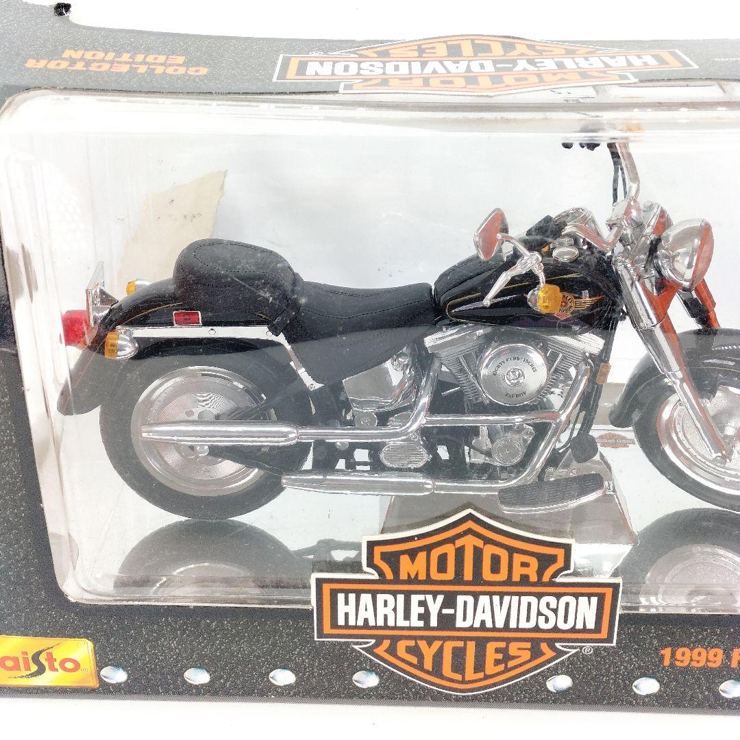 マイスト ハーレーダビッドソン ファットボーイ 黒 1999年 1/10モデル