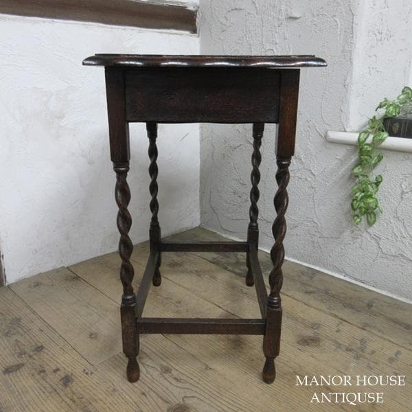 イギリス アンティーク 家具 サイドテーブル オケージョナル 英国 6357d