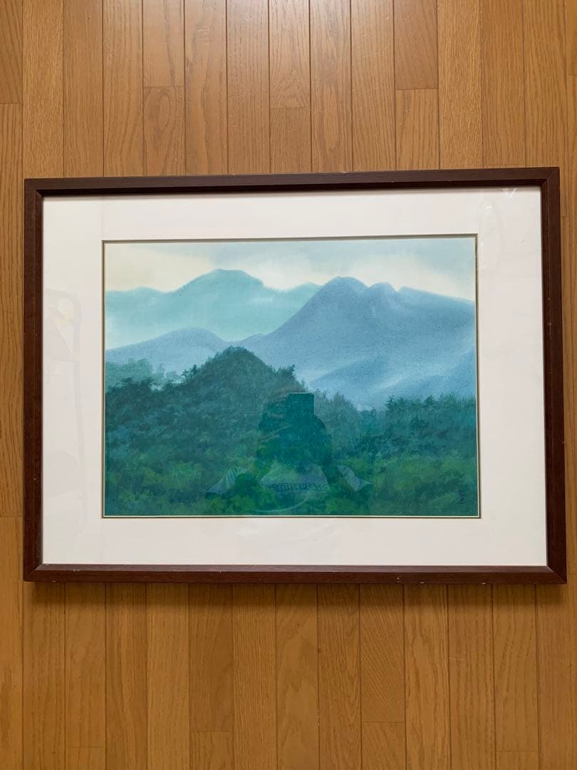 【水彩画】作者、題名とも不明