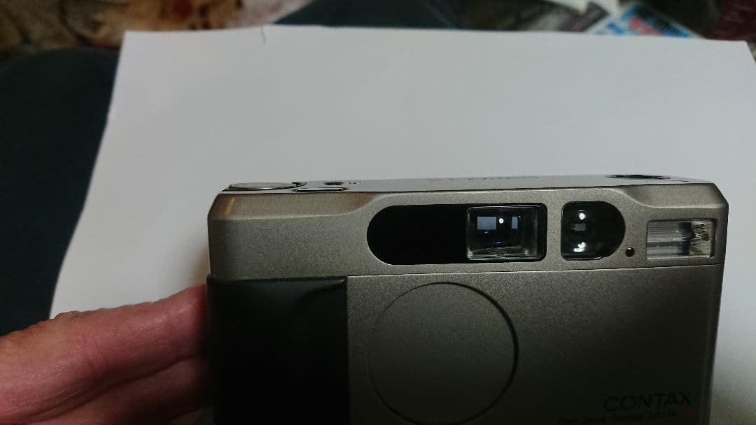 CONTAX T2 チタンシルバー　データバック付