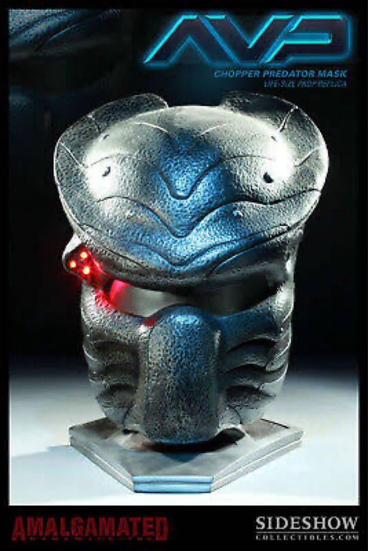 【世界500個限定】サイドショウ AVP チョッパー・プレデター マスク 1/1